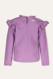 BECCA blouse purple