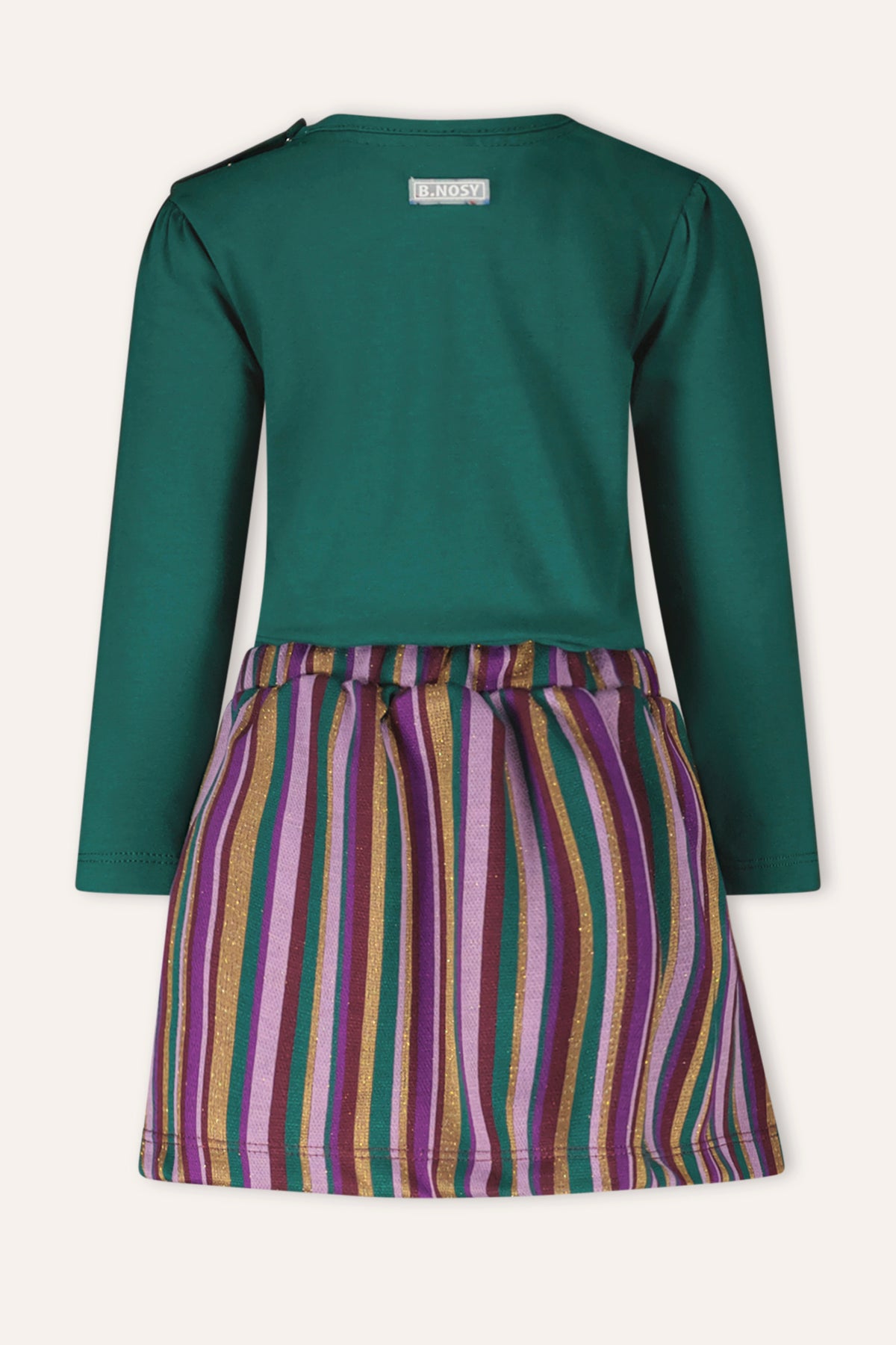 DAKOTA dress stripe / green