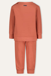 NOAH sweat suit red