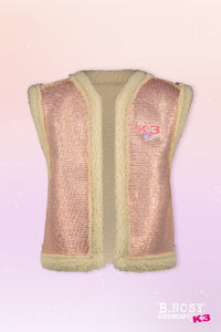 K3 gilet GWEN rosa - Pesca / 1 98-116