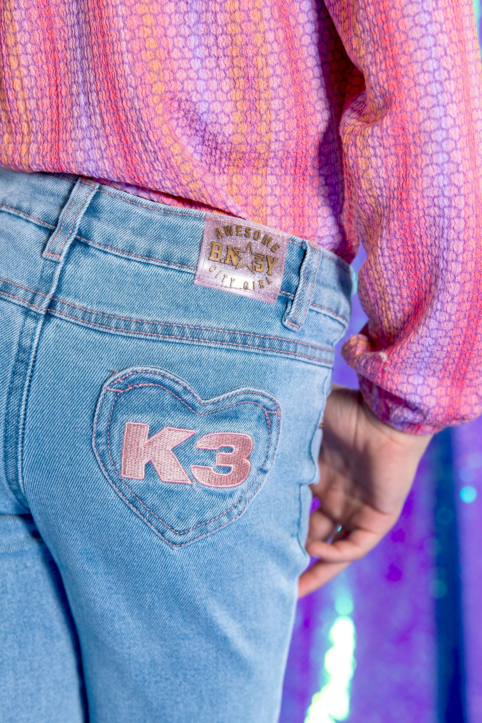 K3 PEGGIE flared denim