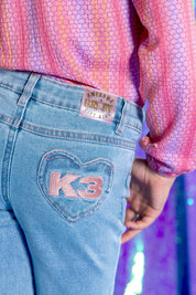 K3 PEGGIE flared denim