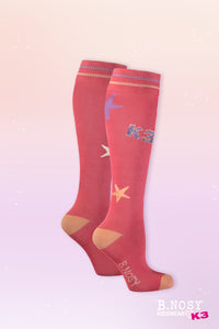 K3 MISSY Kniestrümpfe rosa - Leidenschaftliches Pink / 23-26
