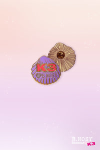 Broche K3 ARIAL morado - Violeta africana / Sistema operativo