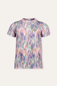 B.Nosy Tyla t-shirt paars - Back AO / 98