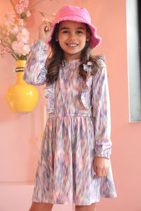 Vestido B.Nosy Dionne morado - Atrás AO / 104