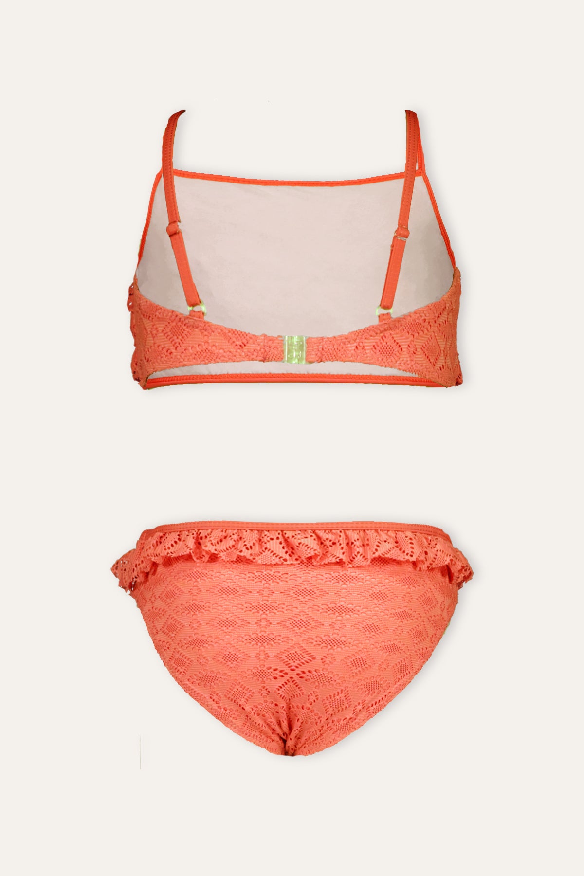 B.Nosy broderie bikini Whitney blush