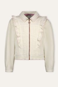 B.Nosy Denim Jacket Jane white basic - Cotton / 98