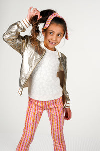 Chaqueta bomber B.Nosy Chloé dorada Basic - Dorado claro / 98