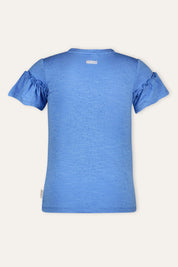 B.Nosy T-shirt Tika blauw Overjoyed