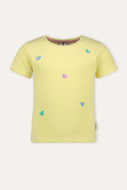 B.Nosy T-shirt Tiff geel Overjoyed