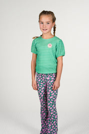 B.Nosy T-shirt Tischa groen Twirling