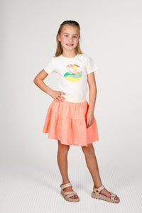 Camiseta B.Nosy Tammy blanca Blossom - Algodón / 104
