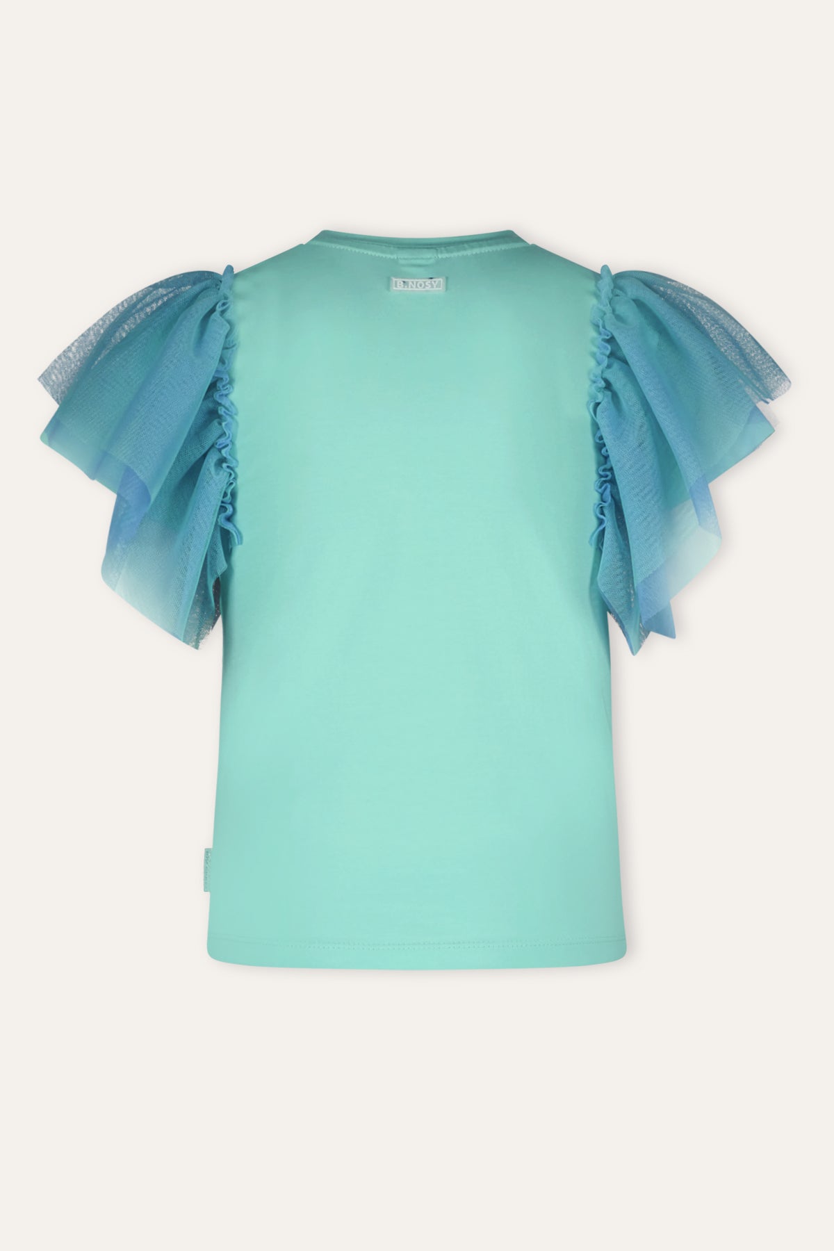 B.Nosy T-shirt Tora blauw Overjoyed