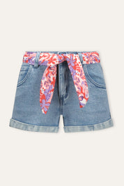 B.Nosy short Patty blauw Cherry