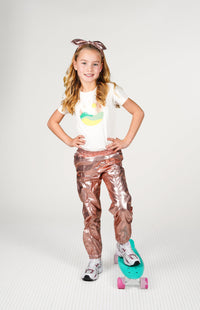 Pantaloni B.Nosy Pem rosa Basic - Blush corallo / 98