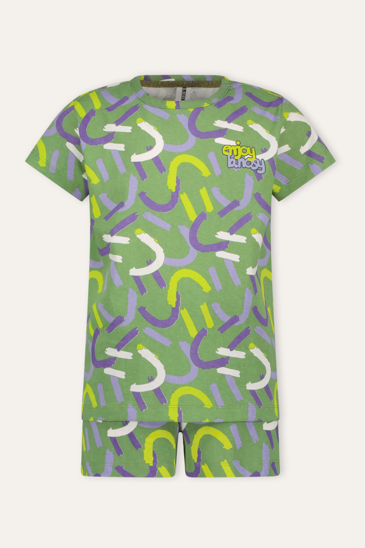 B.Nosy Pyjama Zepp groen Sleepy