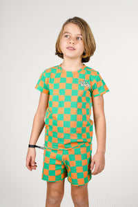 B.Nosy pijama Zepp naranja Sleepy - AO meshmerizado / 98-104