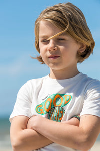 B.Nosy camiseta Timmy blanca Smiley - Algodón / 98