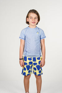 B.Nosy T-Shirt Tony hellblau Sailing - Blendendes Blau / 98