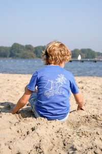 Camiseta de B.Nosy Timmy azul oscuro Sailing - Azul deslumbrante / 98