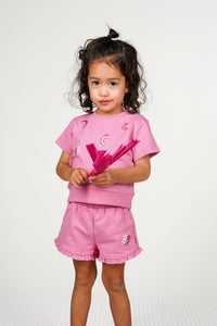B.Nosy Mini's two-pack Polli roze Mesmerized - Sugar Pink / 80
