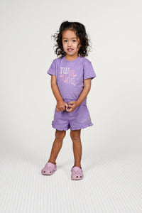 Pack de dos B.Nosy Mini Polli morado Cherry - Morado claro / 74