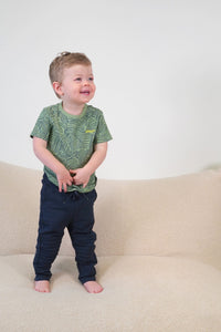 Camiseta B.Nosy Mini Timmy verde Surf - AO ondulado / 74