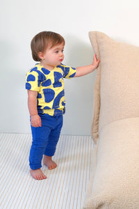 T-shirt B.Nosy Mini Timmy gialla Sailing - Forme audaci / 74