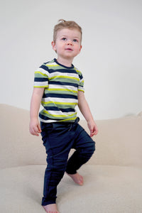 B.Nosy Mini's T-shirt Tucker gestreept Surf - navy / 74