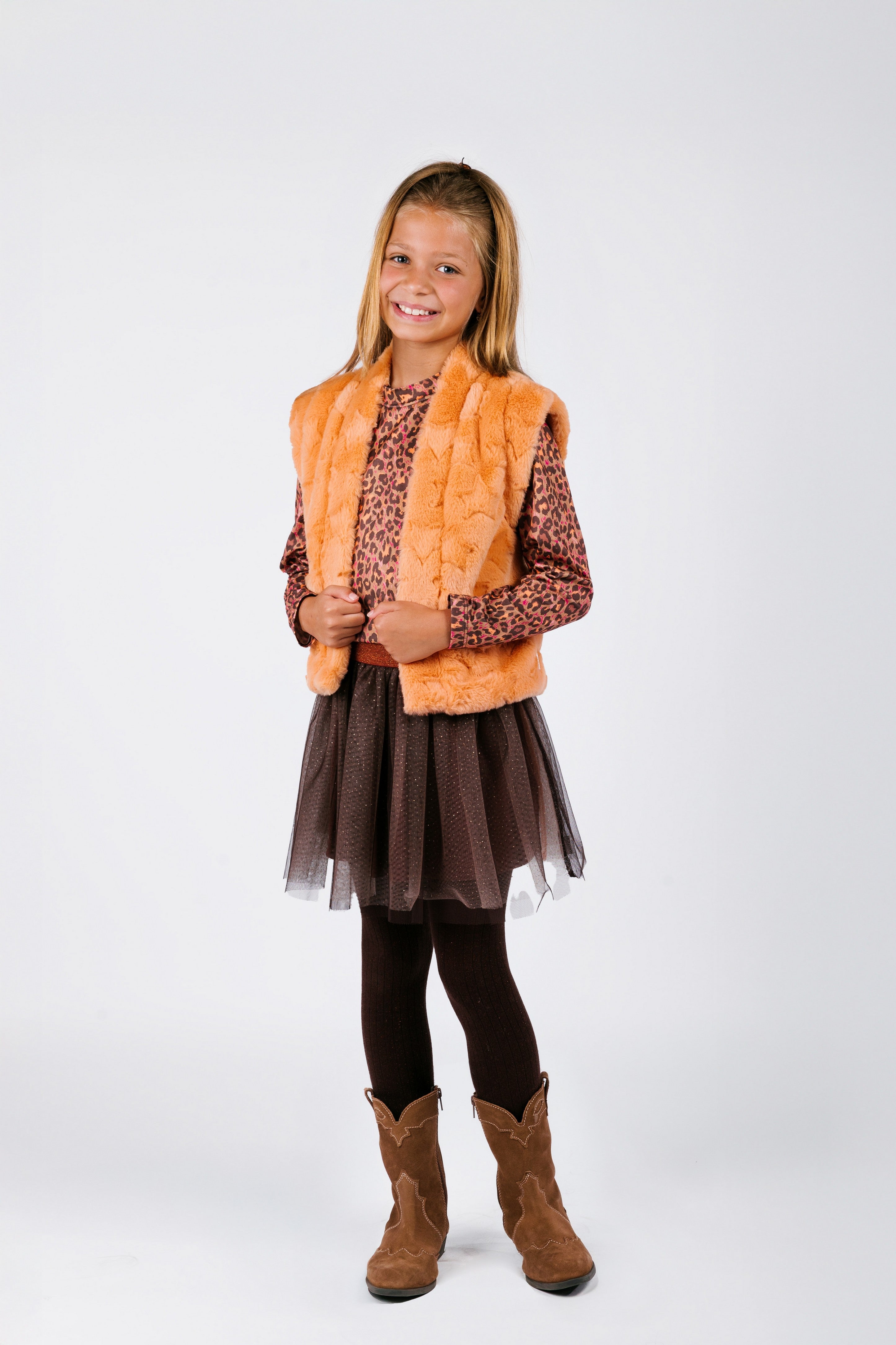 Georgie Gilet Oranje