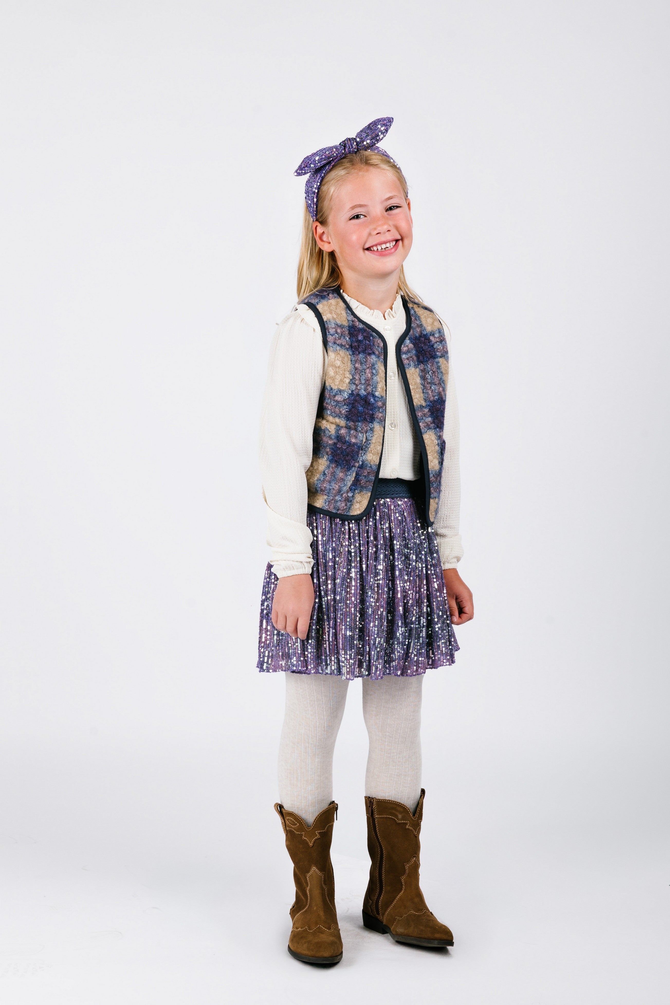 Gina Gilet Blauw