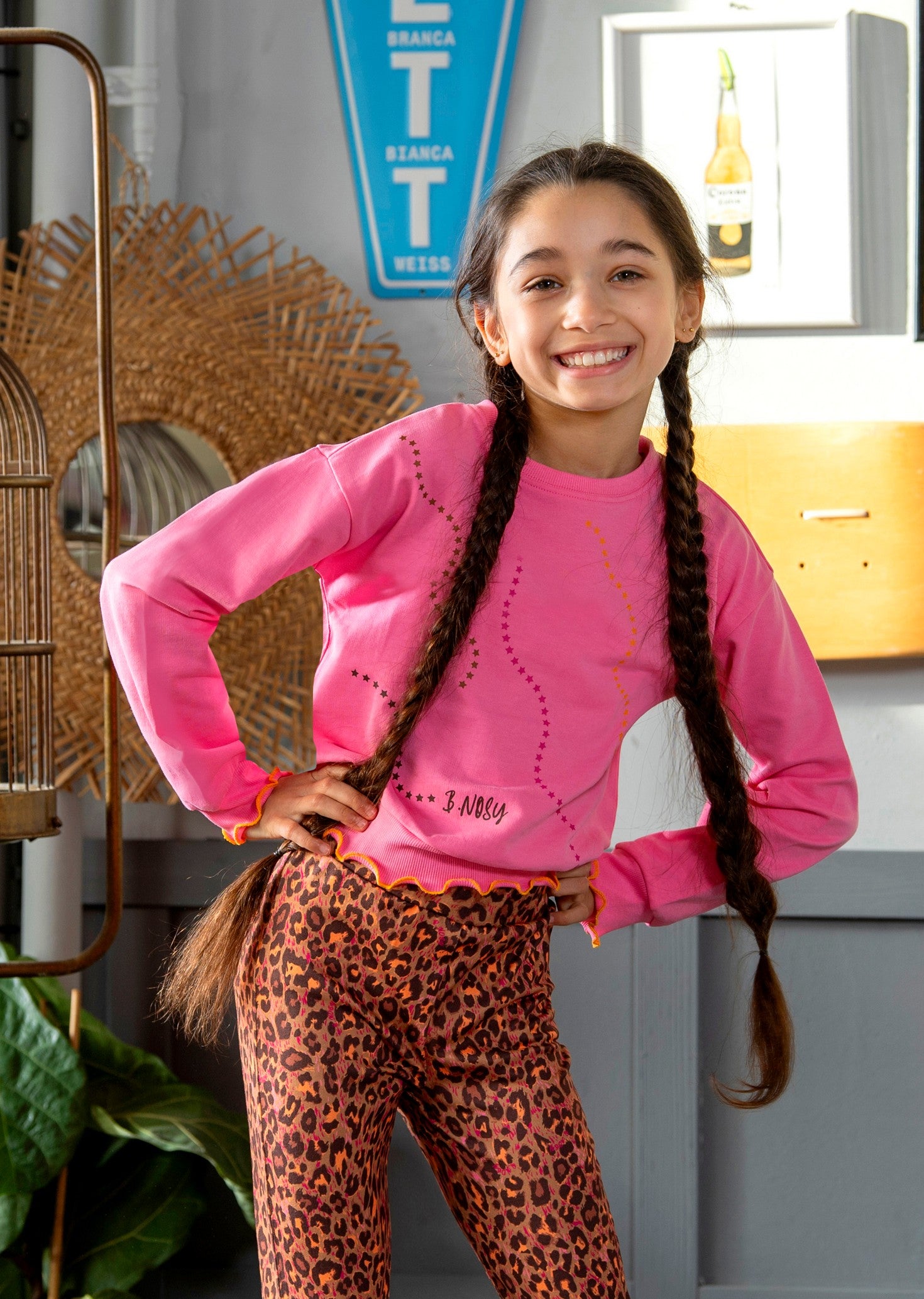Sue Sweater Roze
