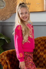 Sophie Sweater Fel Roze