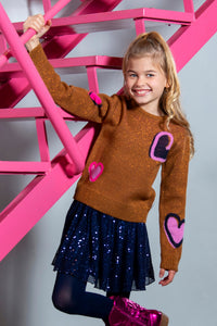 Khloe Jersey Marrón - Almendra / 110-116