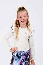 Tory Top Ecru