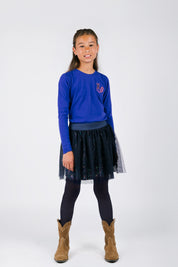 Tara Top Blauw