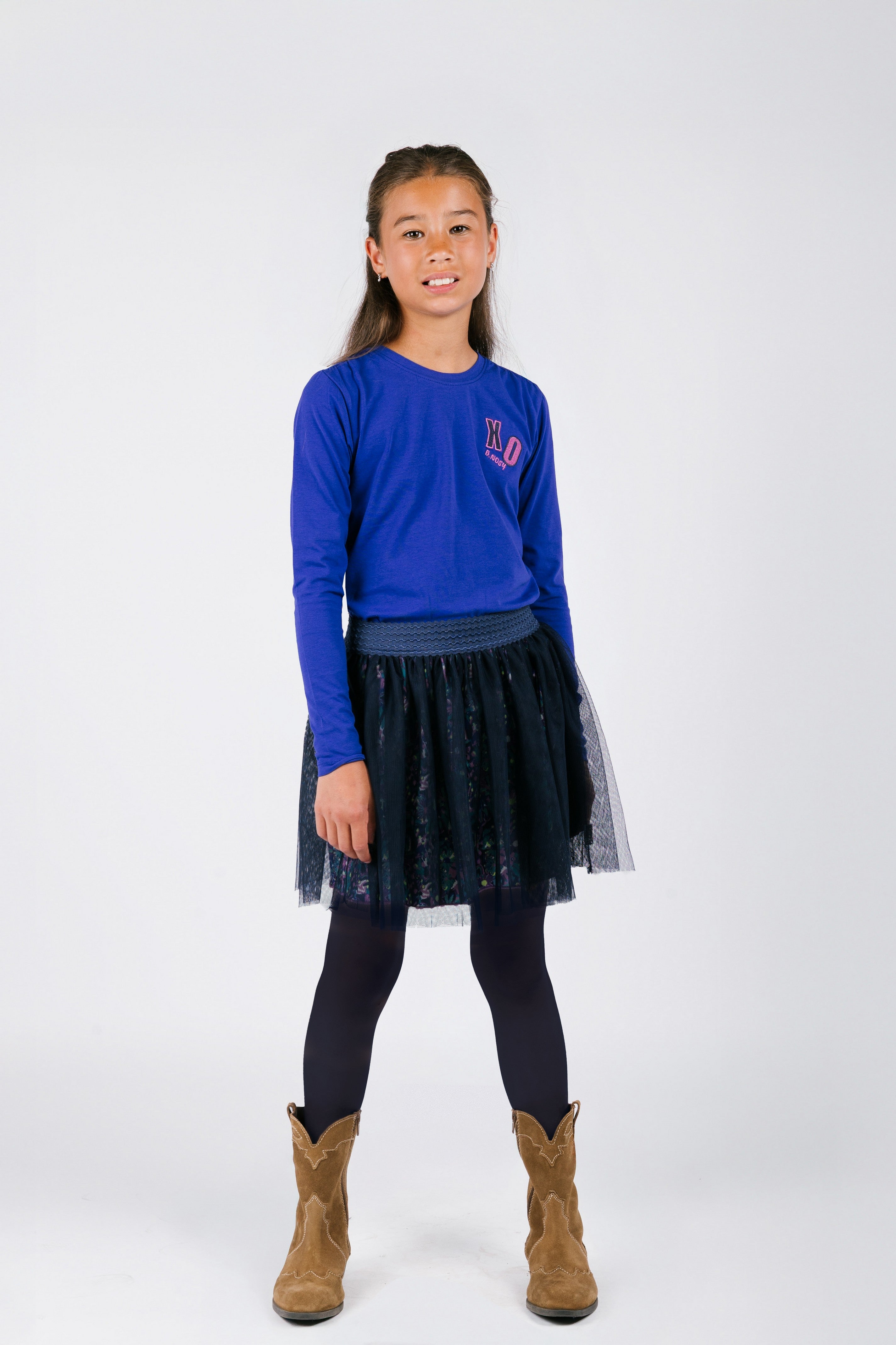 Tara Top Blauw