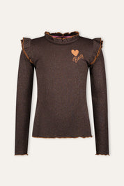 Tonya Top Donker Bruin