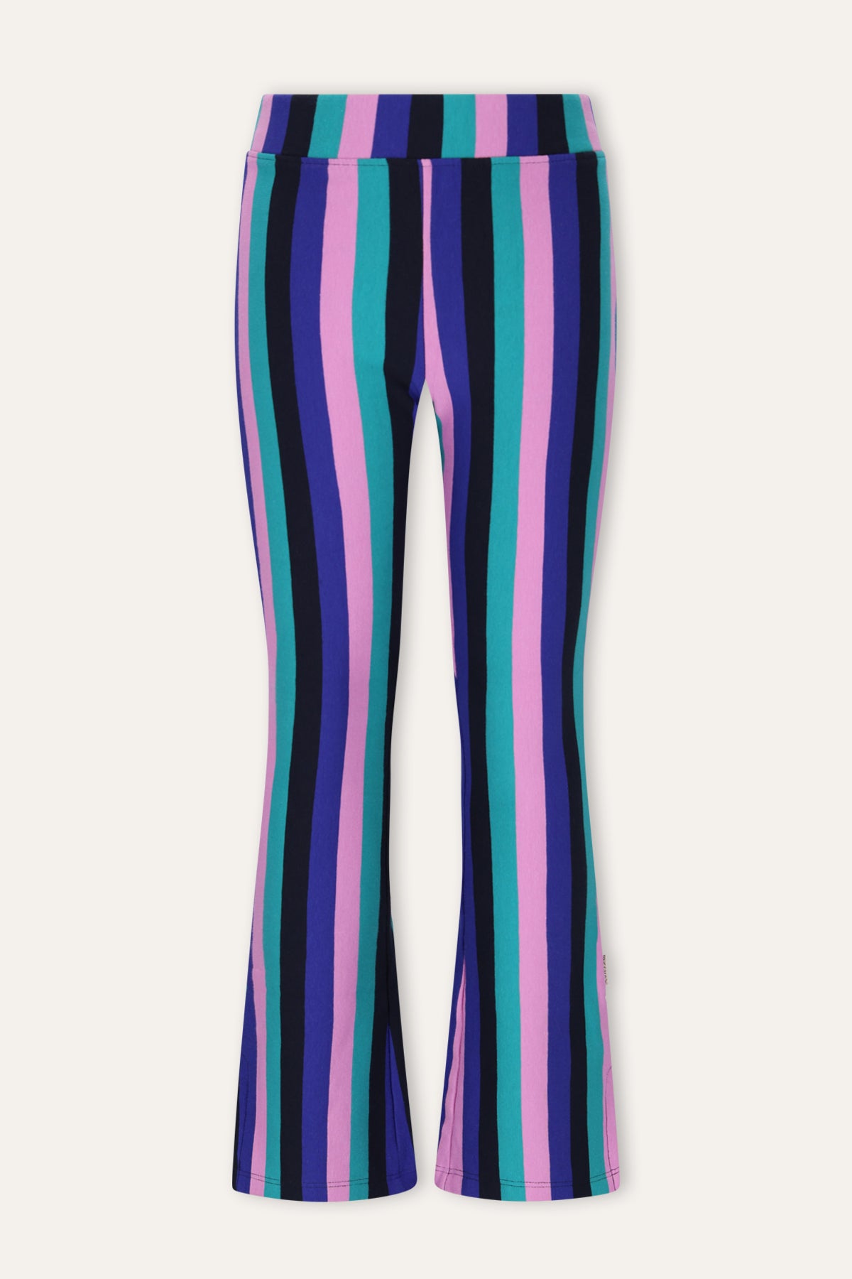 Pria Flared Broek Streep Paars