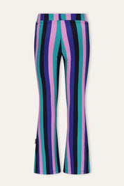 Pria Flared Broek Streep Paars