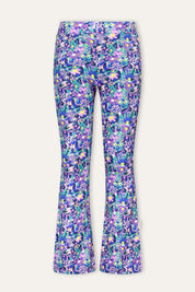Phoebe Flared Broek Bloemen Roze