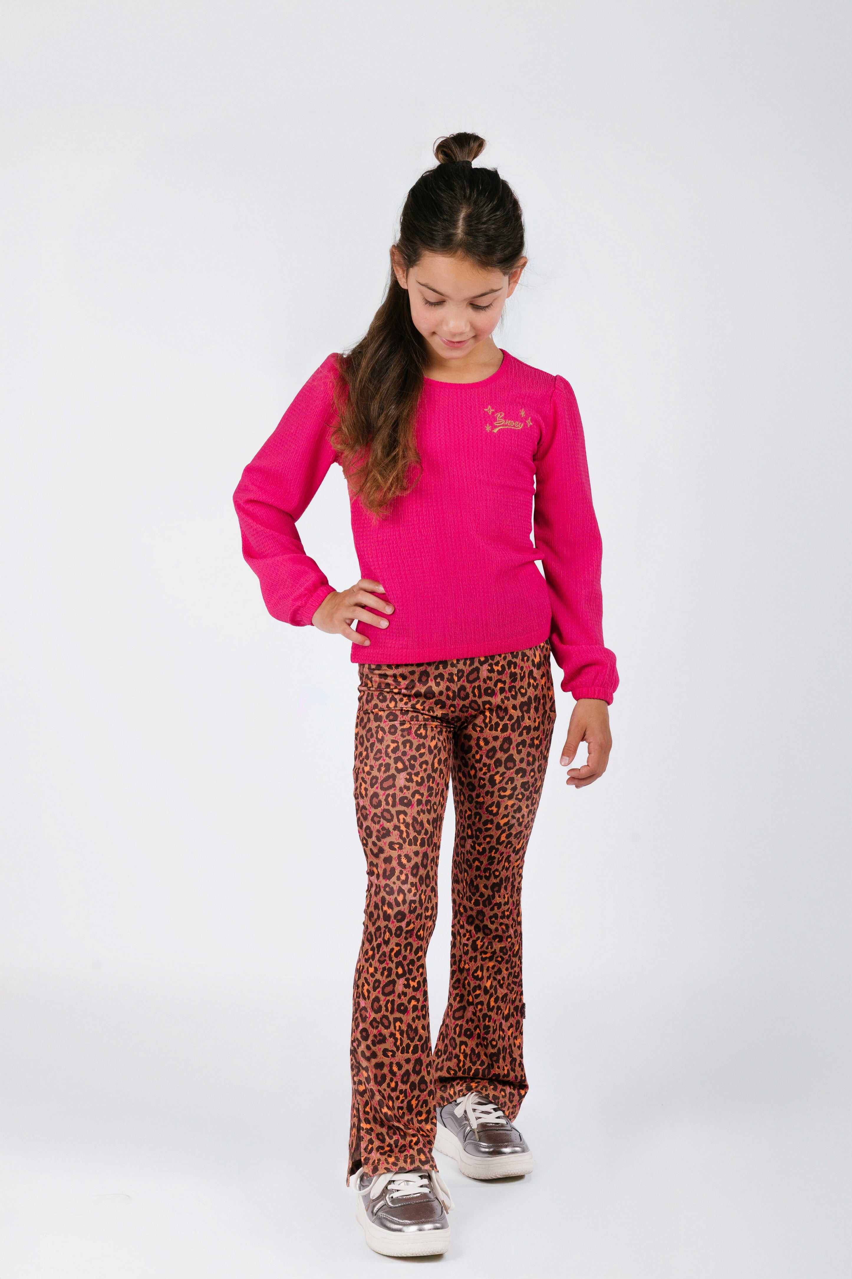 Phoebe Flared Broek Panter