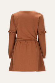 Dynia Jurk Bruin