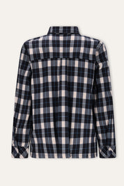 Bas Blouse Ruit Blauw