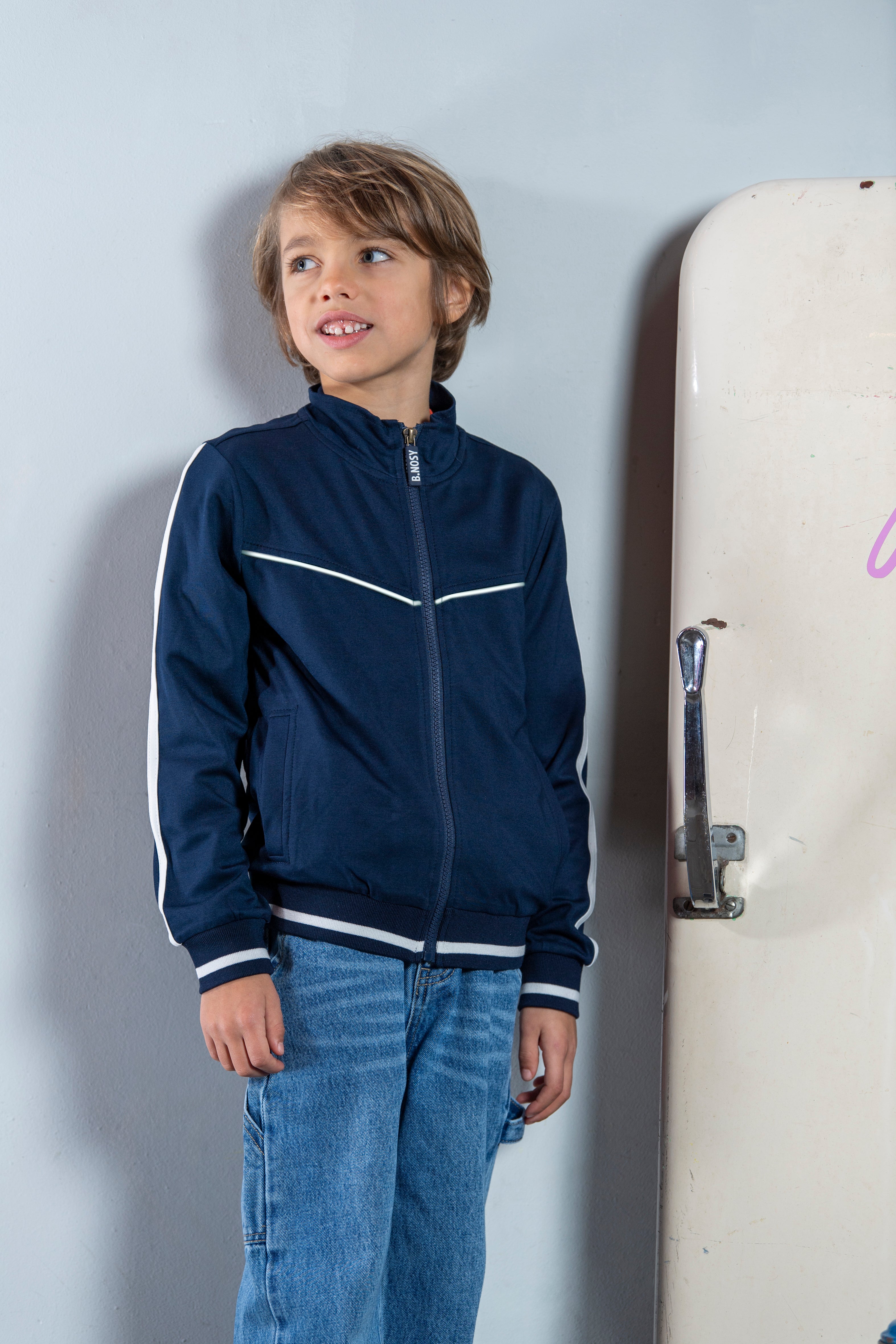 Cas Vest Blauw