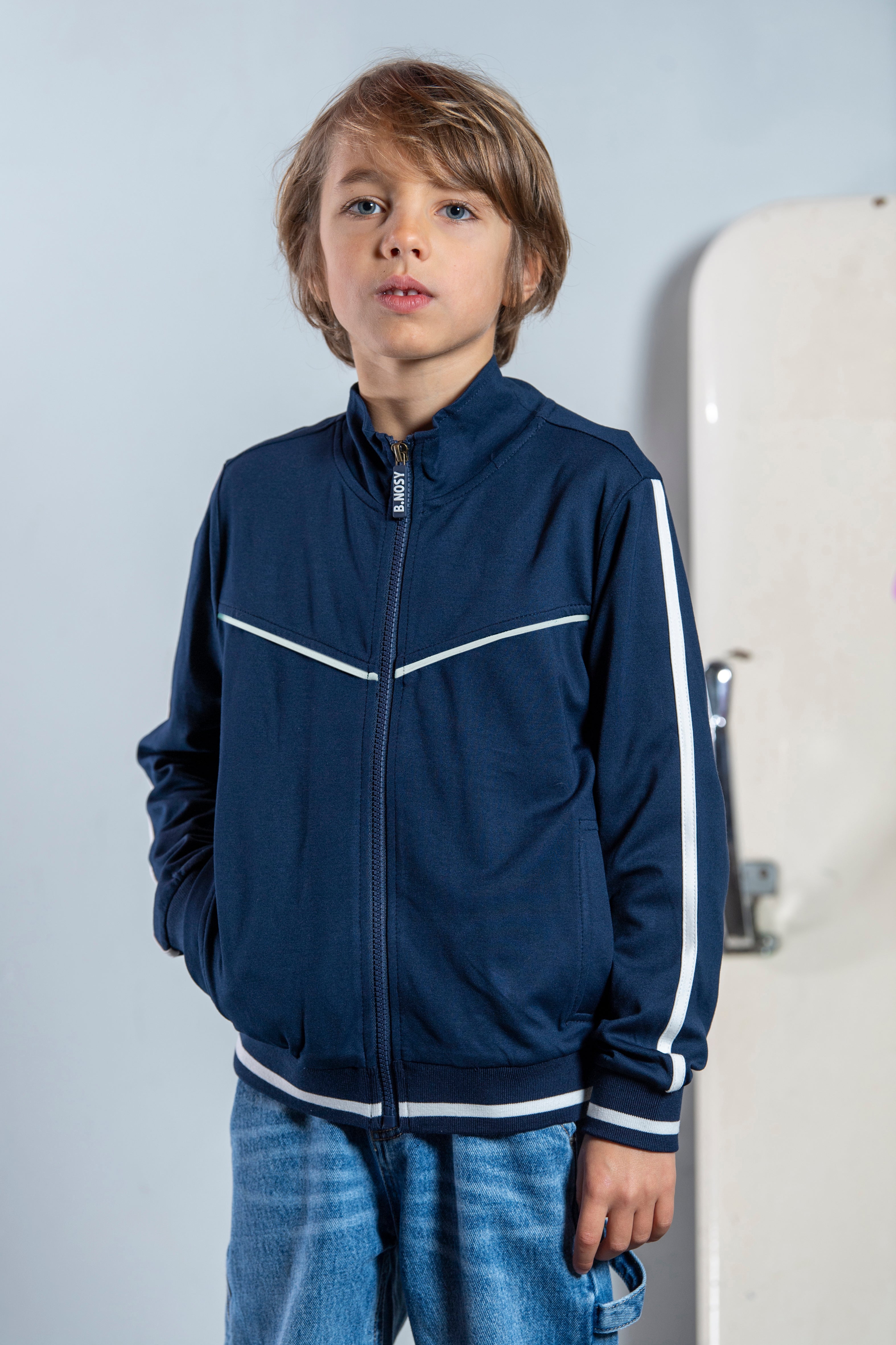 Cas Vest Blauw