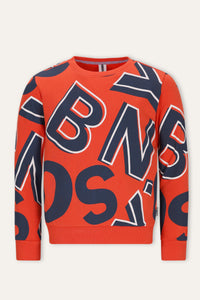 Scott jersey estampado rojo - LETRAS GRANDES / 98