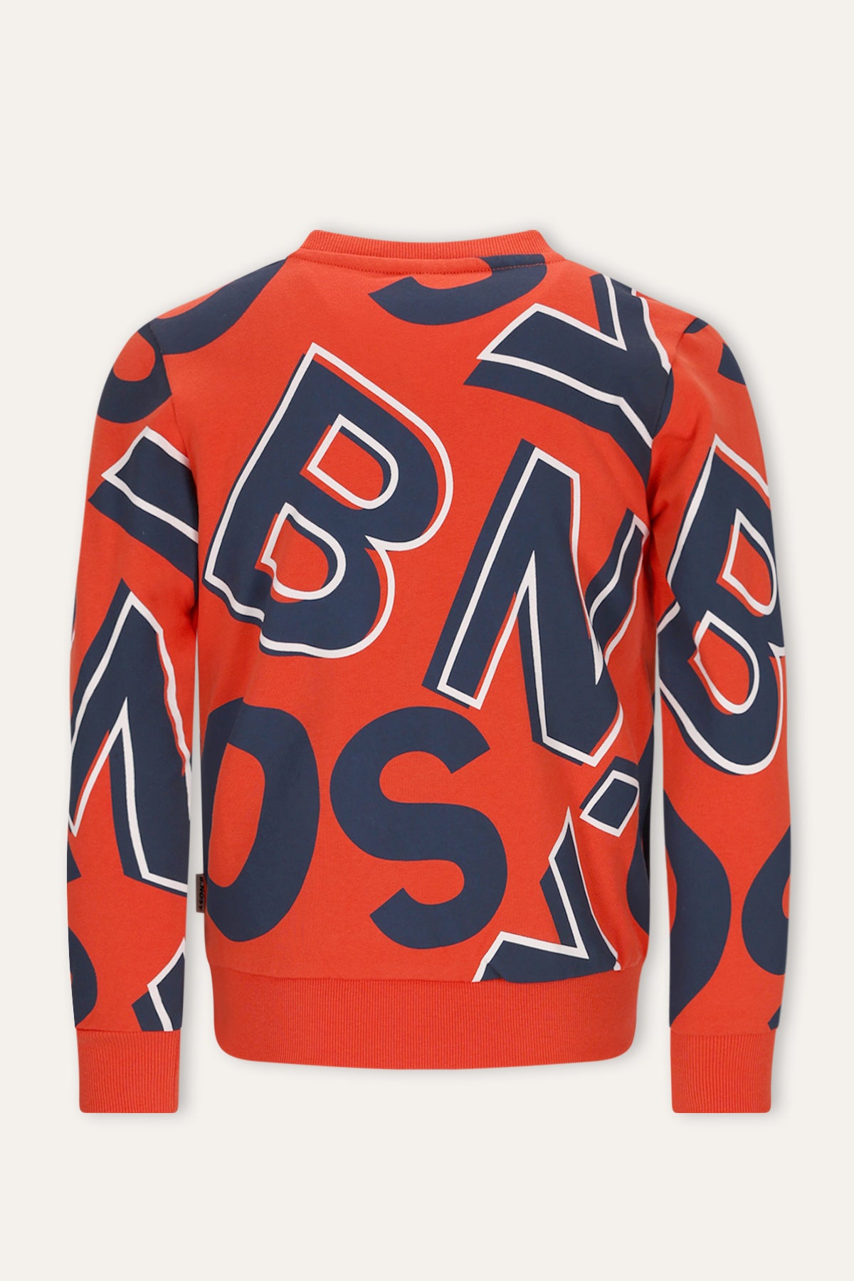 Scott Sweater Print Rood