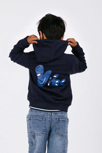 Sep Felpa con cappuccio blu navy - Blu navy / 98
